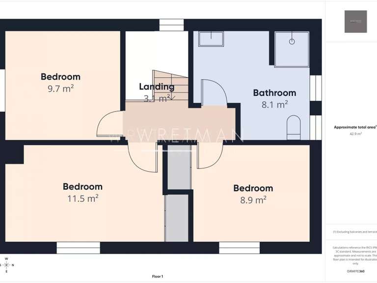 Villa Le Broc - 3 chambres - 89m²