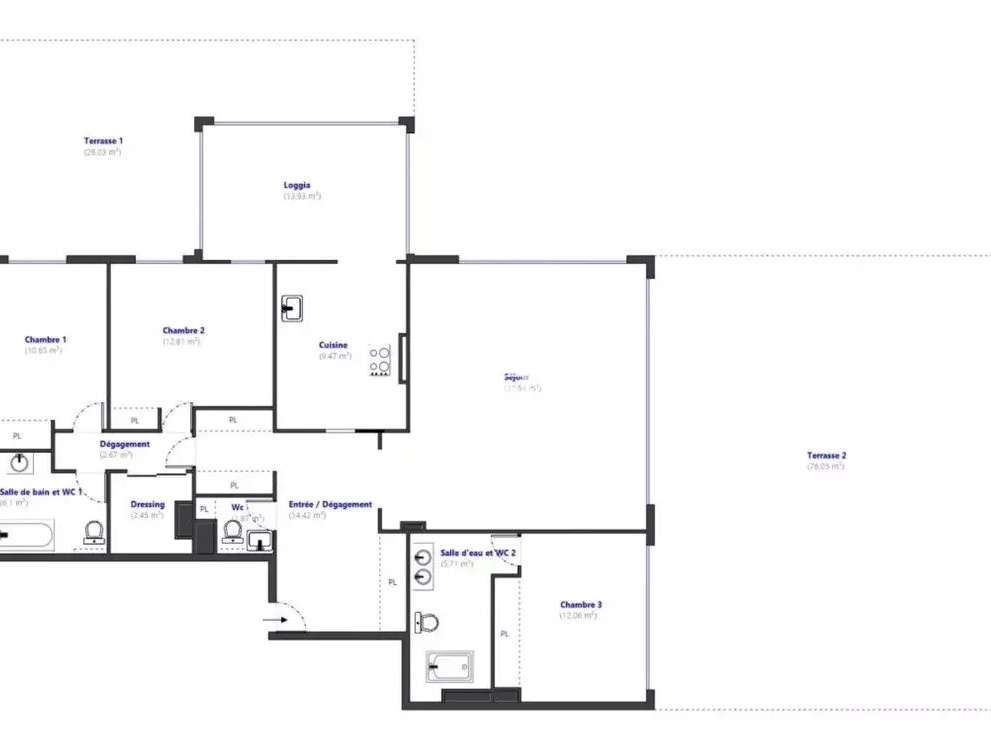 Appartement Le Cannet