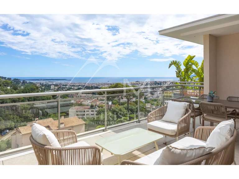 Appartement avec Vue sur mer Le Cannet - 3 chambres - 116m²