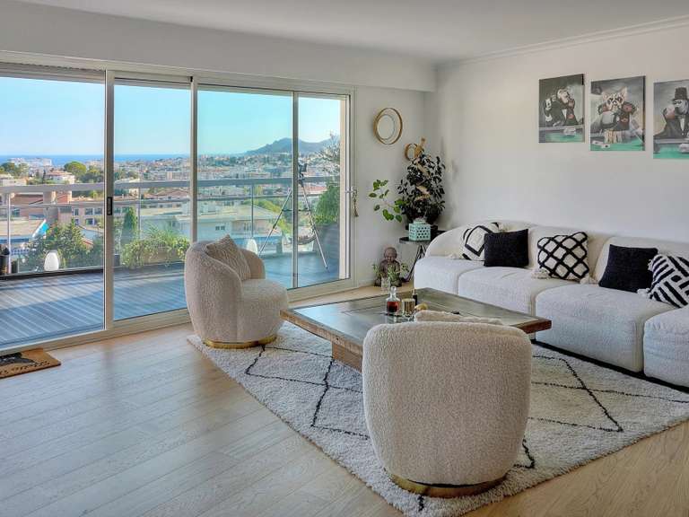 Appartement avec Vue sur mer Le Cannet - 2 chambres - 126m²