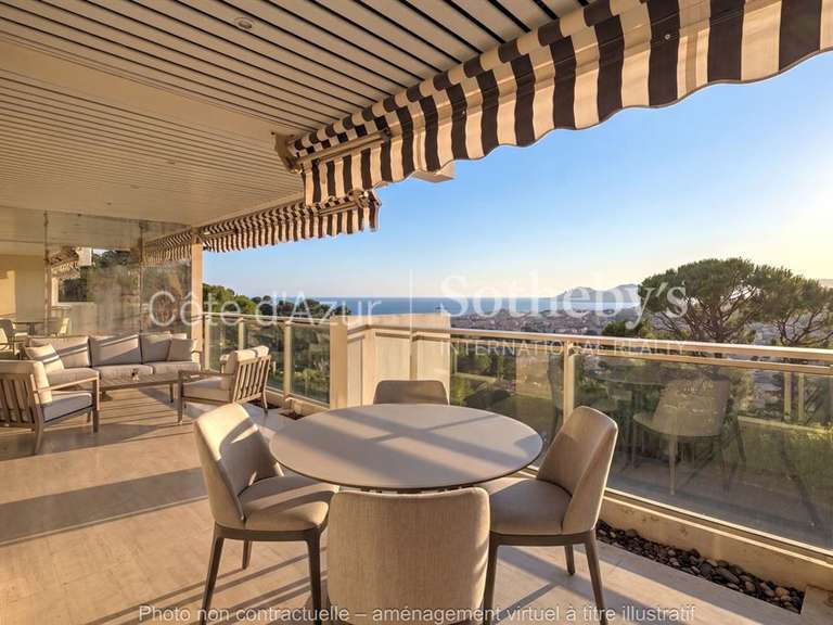 Appartement avec Vue sur mer Le Cannet - 2 chambres - 92m²