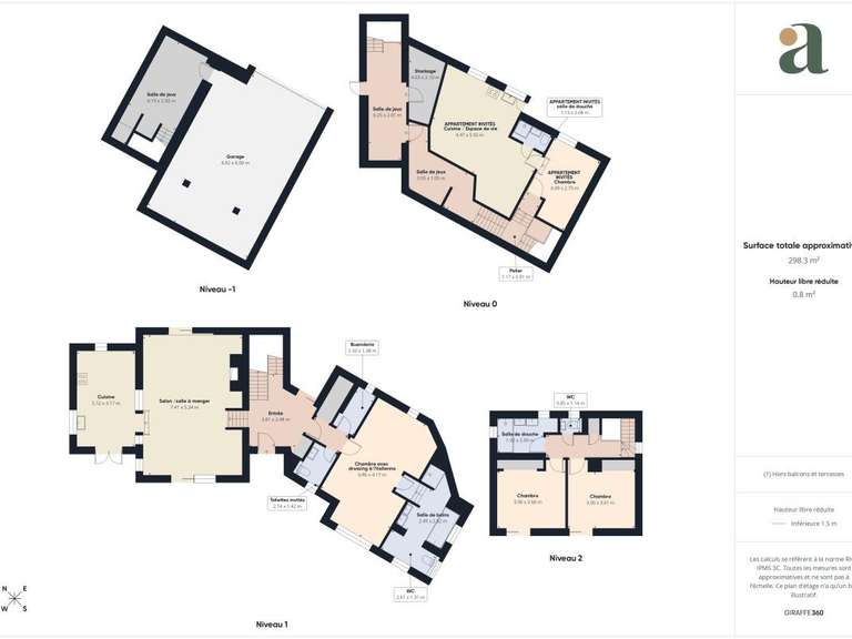 House Le Cannet - 4 bedrooms - 313m²