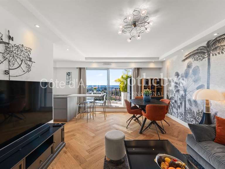 Appartement avec Vue sur mer Le cros-de-cagnes - 1 chambre - 48m²