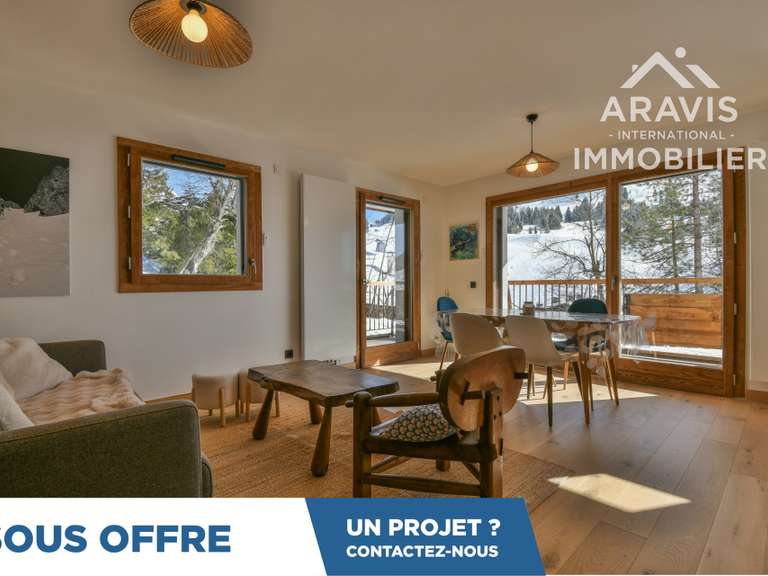 Apartment Le Grand-Bornand - 2 bedrooms - 65m²