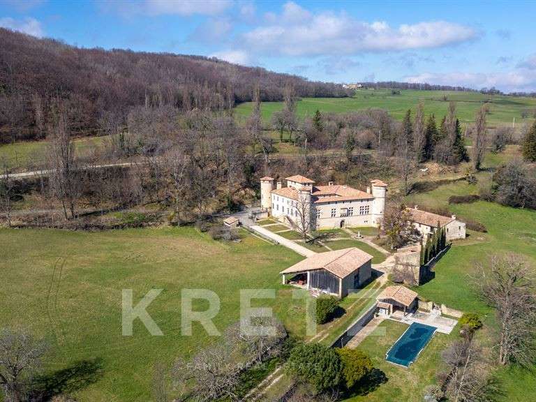 Château Le Poët-Célard - 10 chambres - 1350m²