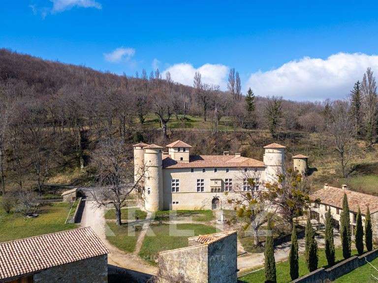 Château Le Poët-Célard - 10 chambres - 1350m²