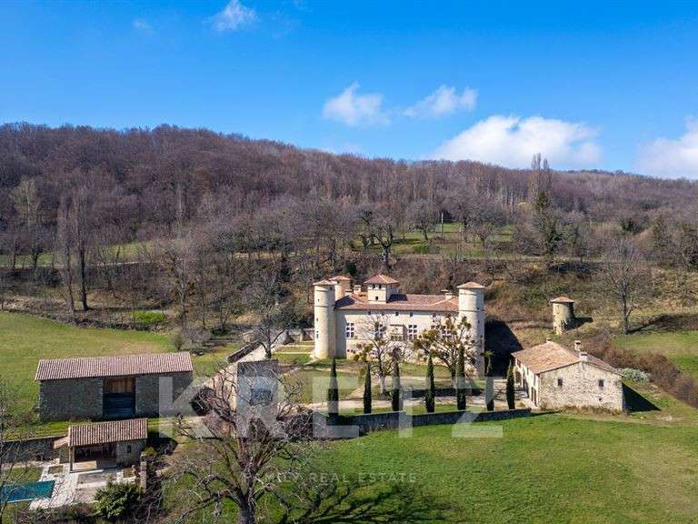 Château Le Poët-Célard - 10 chambres - 1350m²