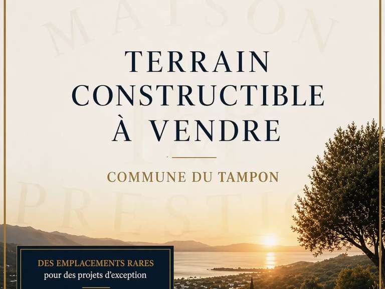 Terrain Le Tampon - 950m²