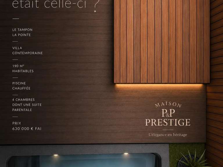 Villa Le Tampon - 4 chambres - 311m²