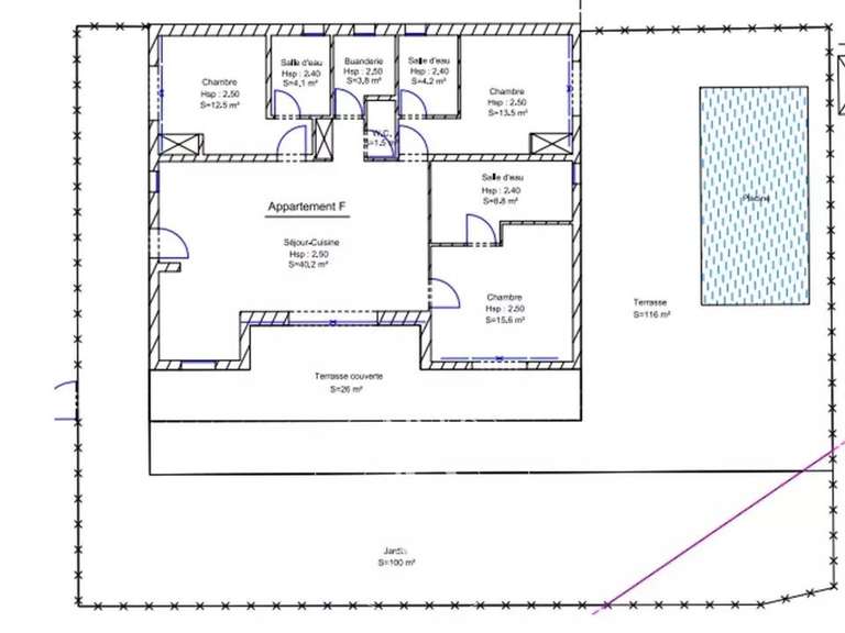 Villa Lecci - 3 bedrooms - 104m²