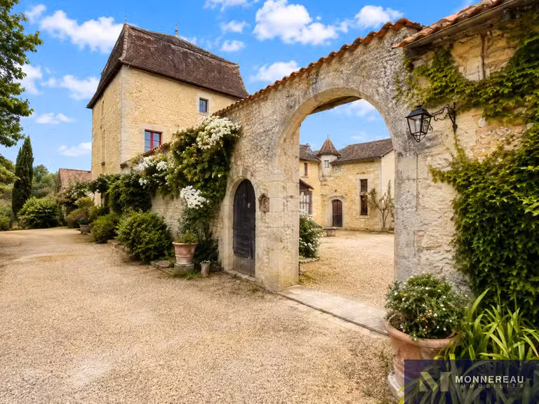 Château Léguillac-de-l'Auche - 10 chambres - 674m²