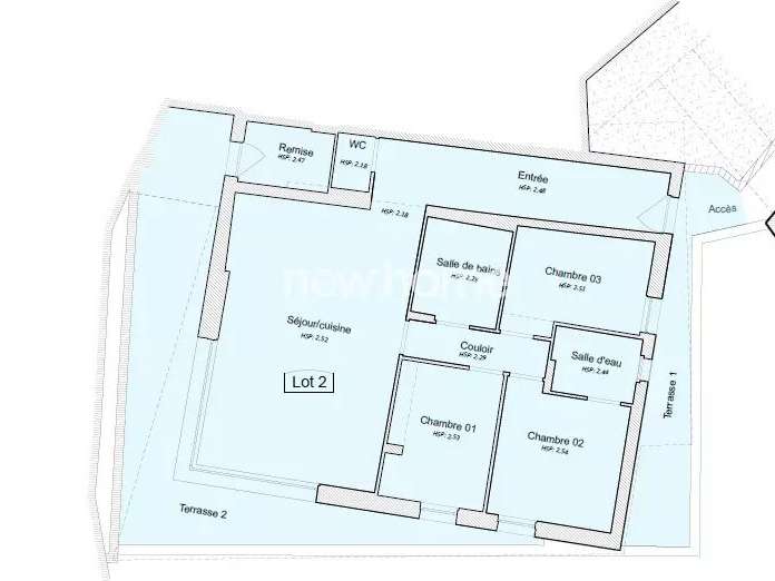 Appartement Les Adrets-de-l'Estérel - 3 chambres - 98m²