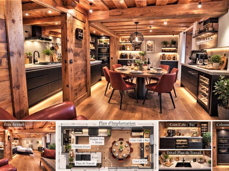 Maison Les carroz-d-araches - 5 chambres - 200m²