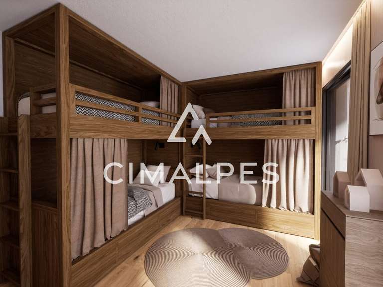 Appartement Les deux-alpes - 2 chambres - 59m²