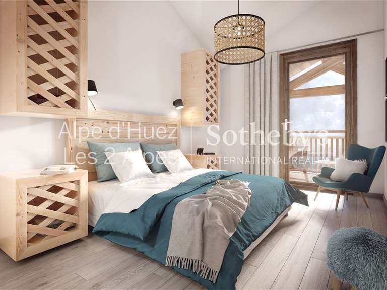 Appartement Les deux-alpes - 2 chambres - 51m²