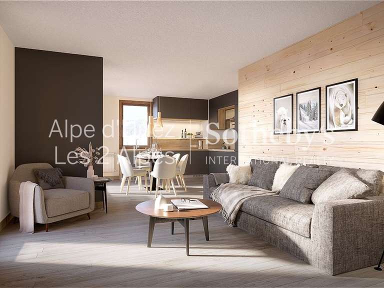Appartement Les deux-alpes - 2 chambres - 51m²
