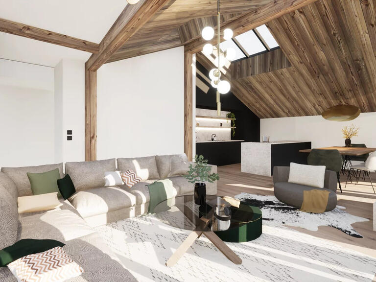 Appartement Les Houches - 3 chambres - 88m²