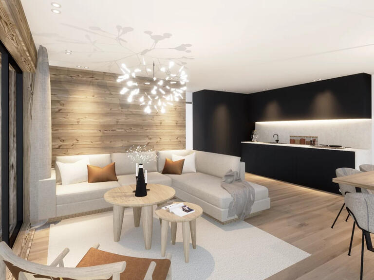 Appartement Les Houches - 3 chambres - 88m²