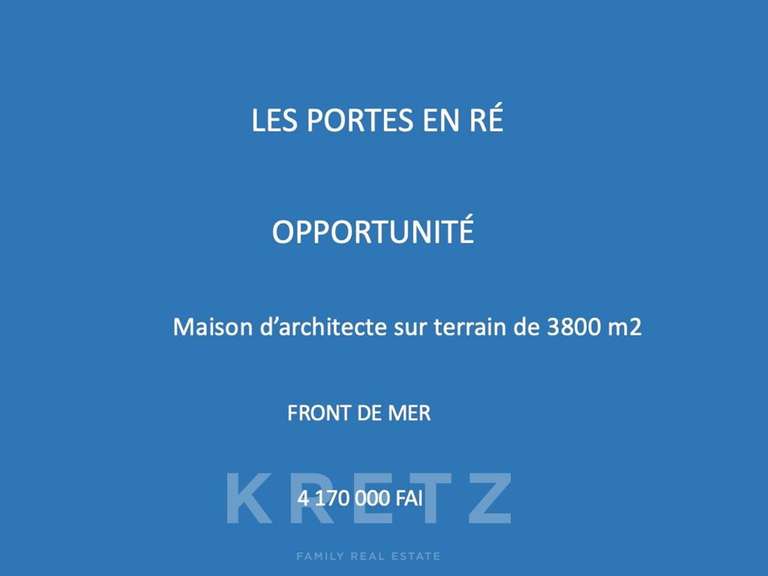Maison avec Vue sur mer Les Portes-en-Ré - 7 chambres - 202m²