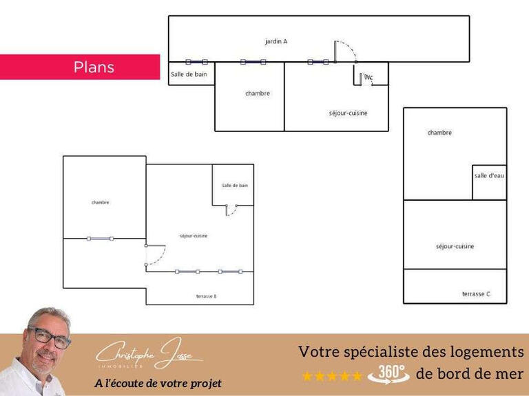 Maison Leucate - 3 chambres