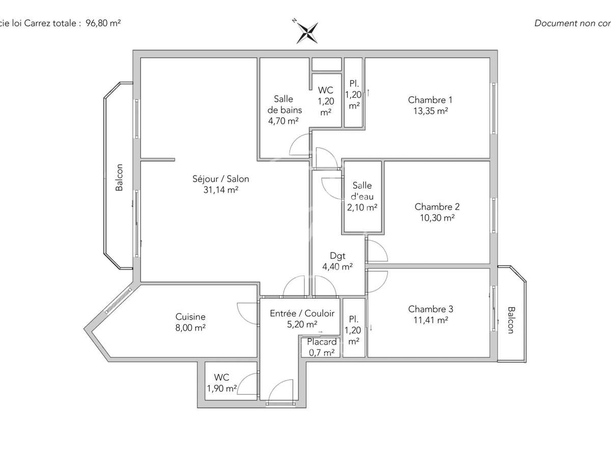 Appartement Levallois-Perret