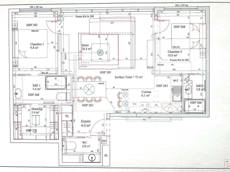 Appartement Levallois-Perret