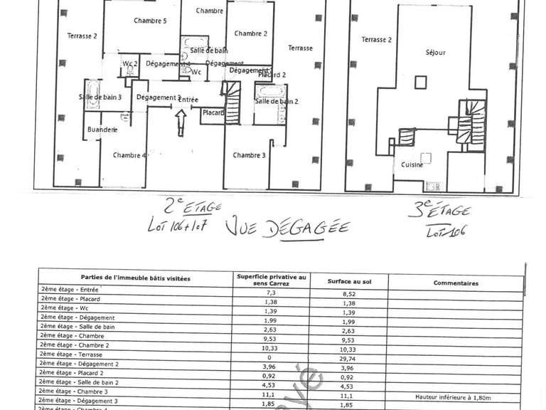 Appartement Levallois-Perret - 5 chambres - 264m²