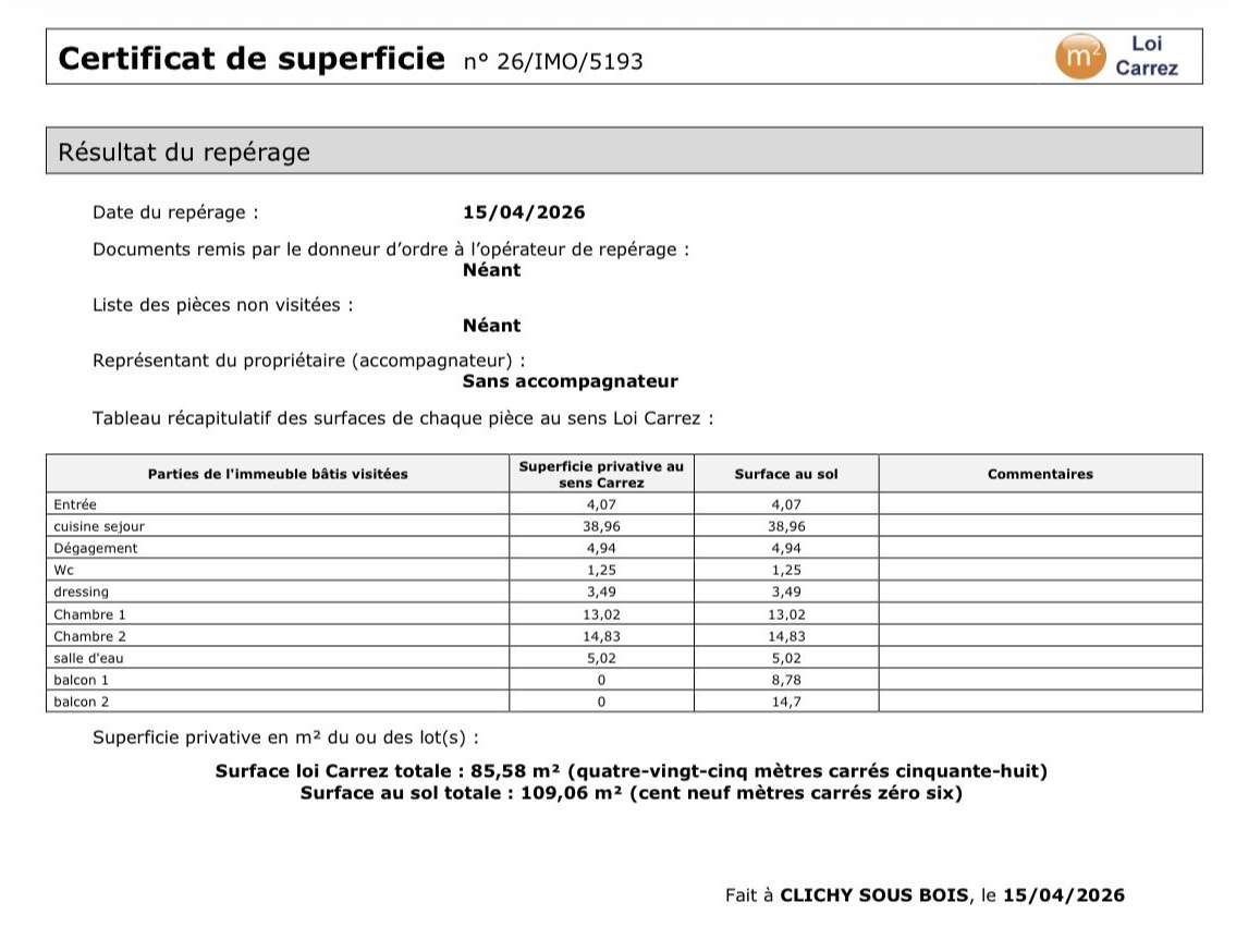 Appartement Levallois-Perret