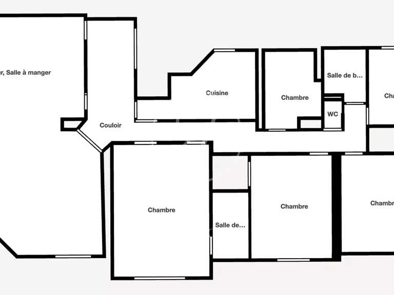 Appartement Lille - 6 chambres - 196m²