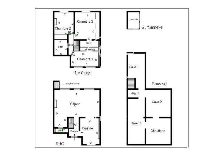 Appartement Lille - 3 chambres - 101m²