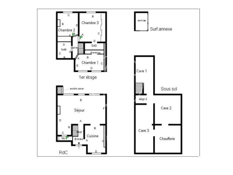 Appartement Lille - 3 chambres - 101m²