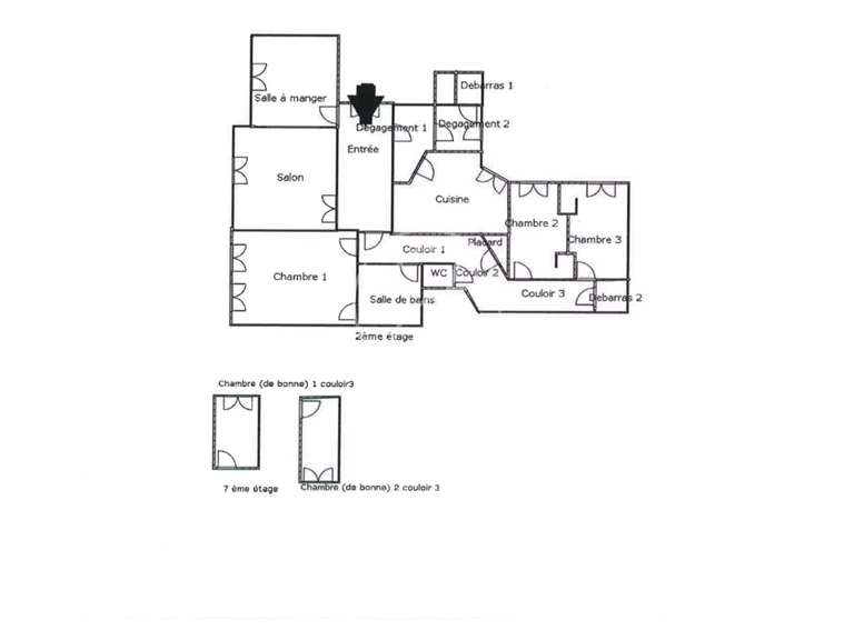 Appartement Lille - 3 chambres - 150m²