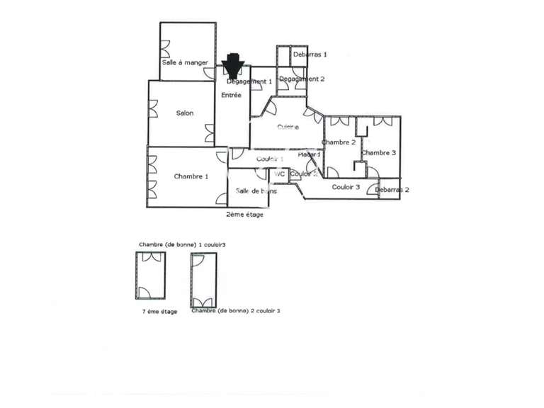 Appartement Lille - 3 chambres - 150m²