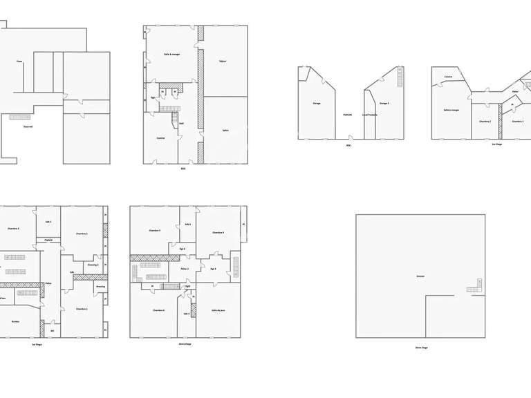 Hôtel particulier Lille - 11 chambres - 932m²