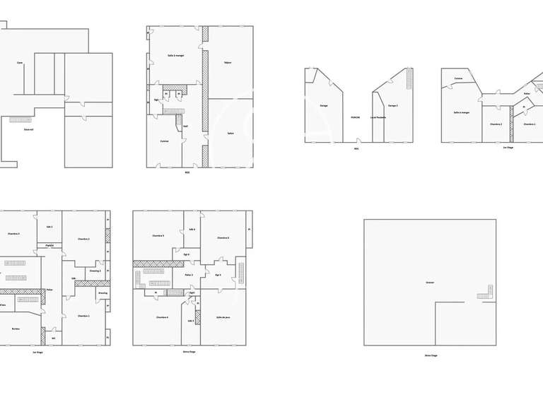 Hôtel particulier Lille - 11 chambres - 932m²