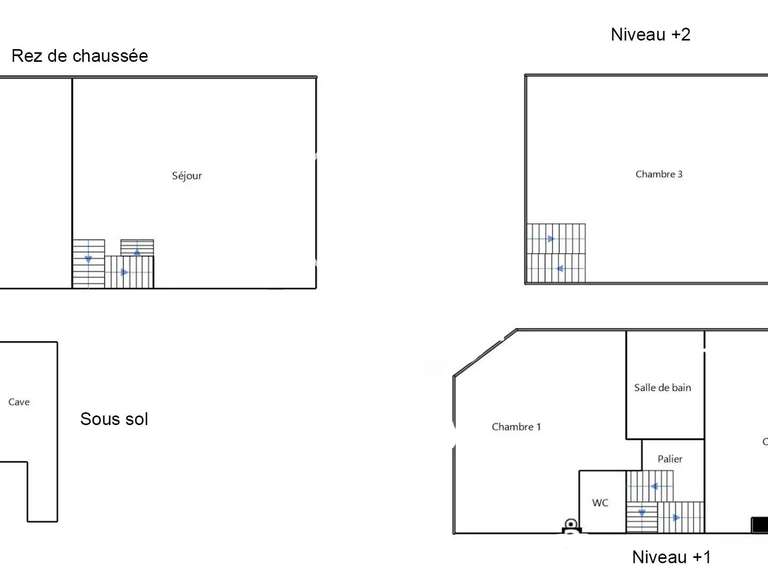 Maison Lille - 3 chambres - 90m²