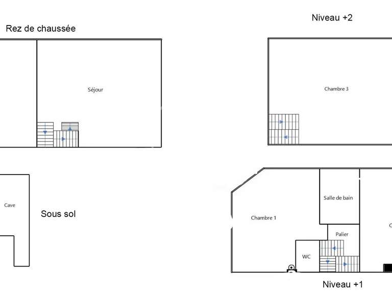Maison Lille - 3 chambres - 90m²