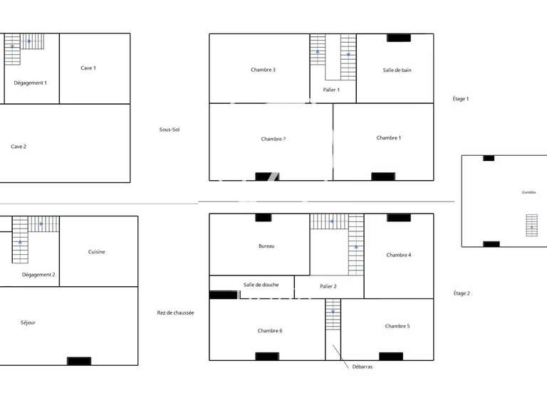 Maison Lille - 7 chambres - 2224m²