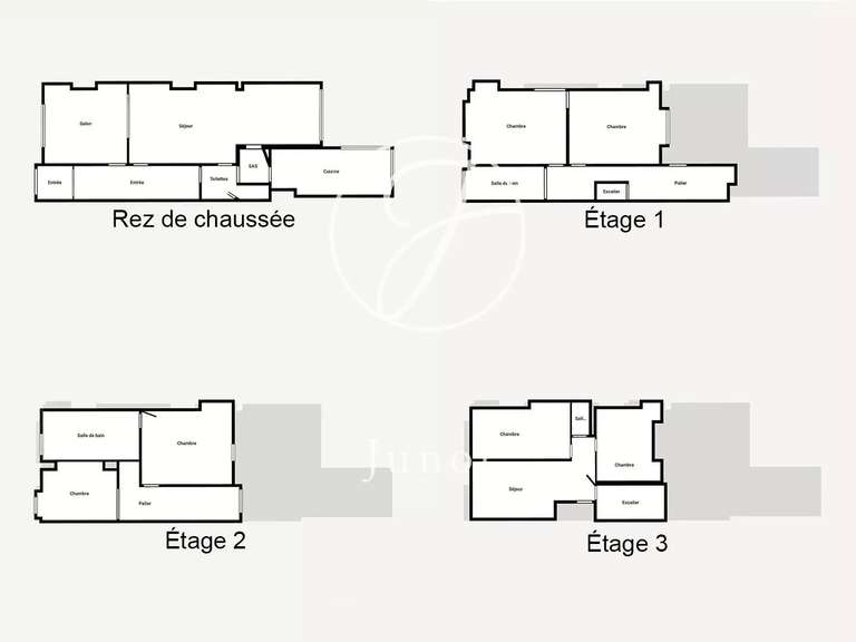 Maison Lille - 7 chambres - 252m²