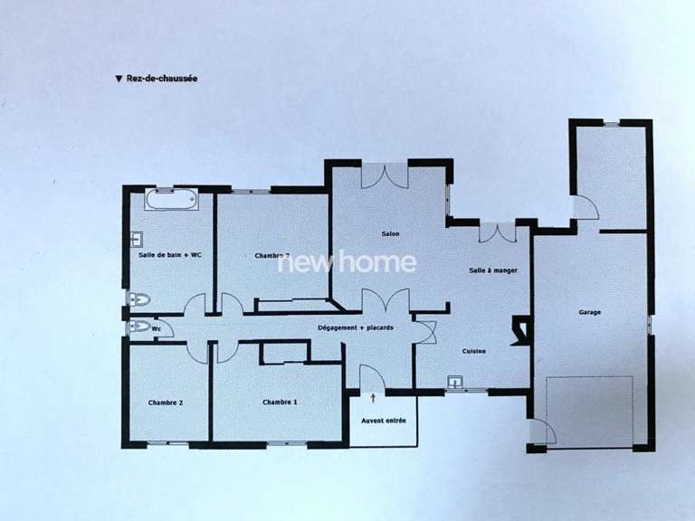 Maison Lorgues - 3 chambres - 130m²