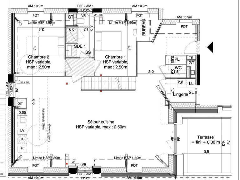 Appartement Lorient - 4 chambres