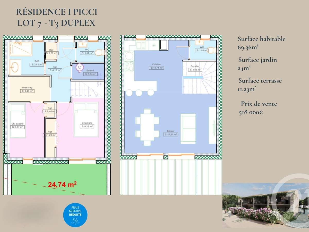 Appartement Lumio