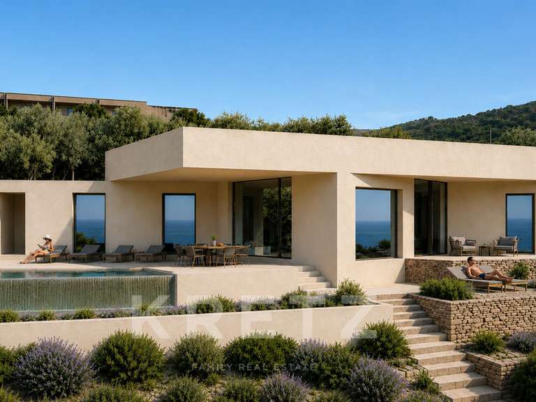 Maison avec Vue sur mer Lumio - 4 chambres - 184m²