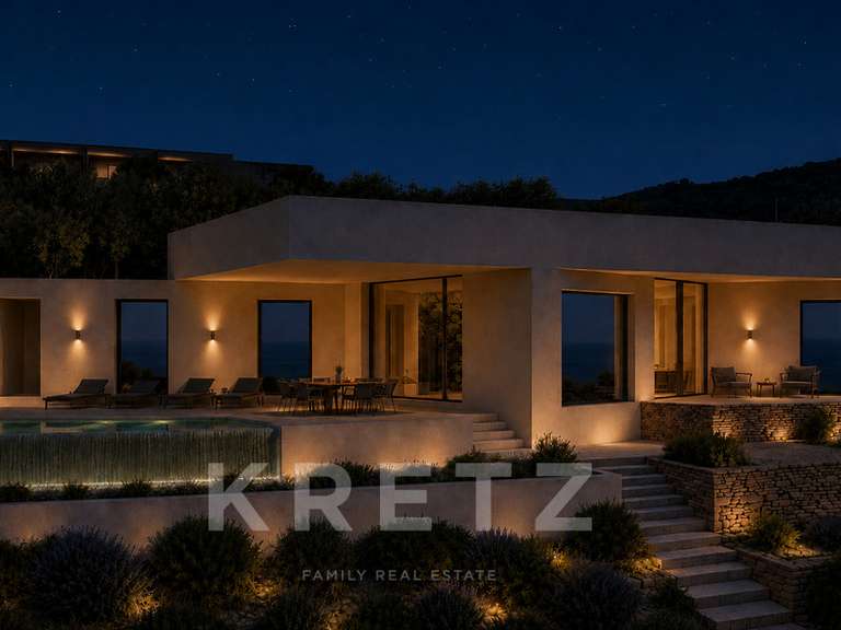 Maison avec Vue sur mer Lumio - 4 chambres - 184m²