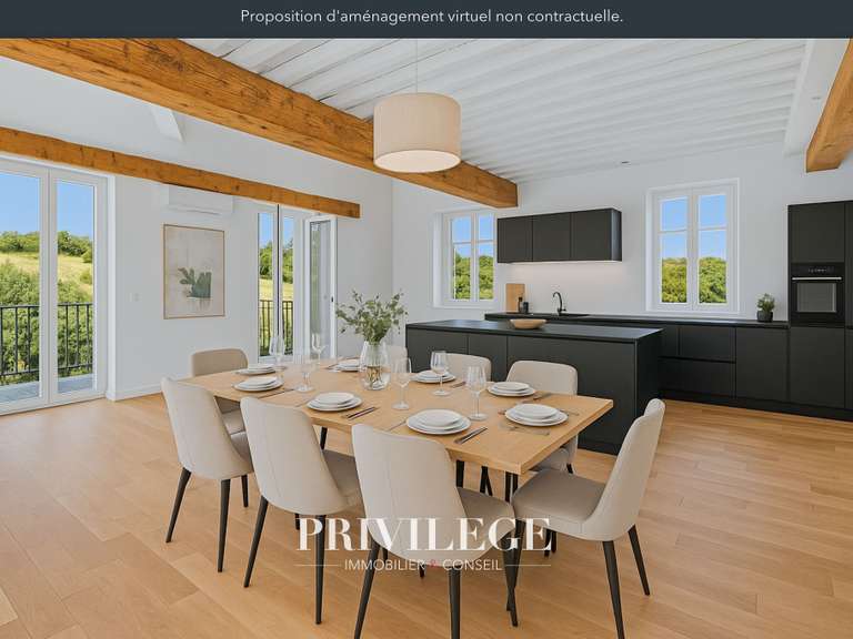 Appartement Lyon 1er - 4 chambres - 163m²