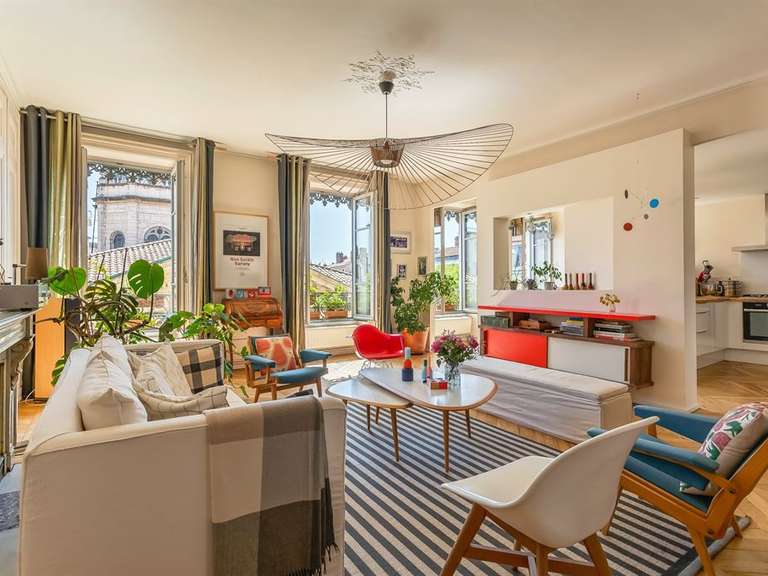 Appartement Lyon 2e - 4 chambres - 184m²