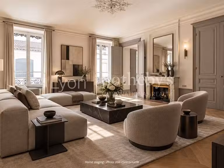 Appartement Lyon 2e - 4 chambres - 195m²