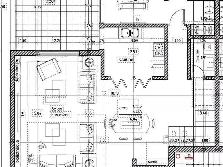 Appartement Maroc - 3 chambres - 158m²