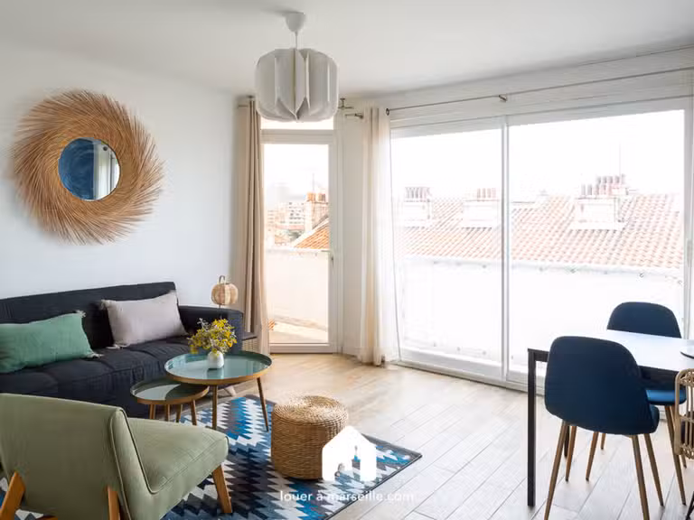Appartement Marseille 5e - 3 chambres - 70m²