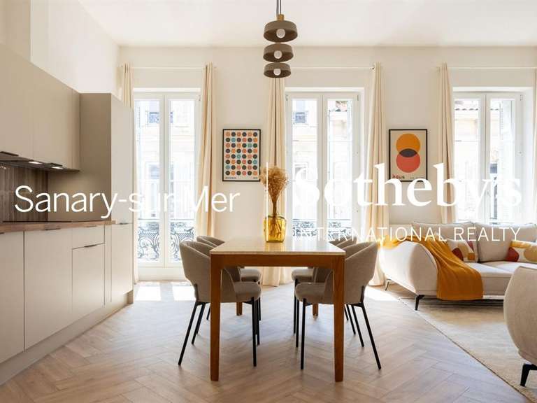 Appartement Marseille 6e - 3 chambres - 90m²